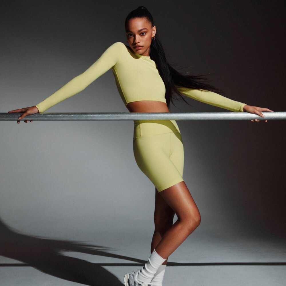 NWOT Kith Mulberry & Lana Active Set Biker Shorts XS